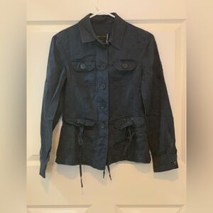 MNG Casual Sportwear Women's Navy Jacket.          Size-X-Small